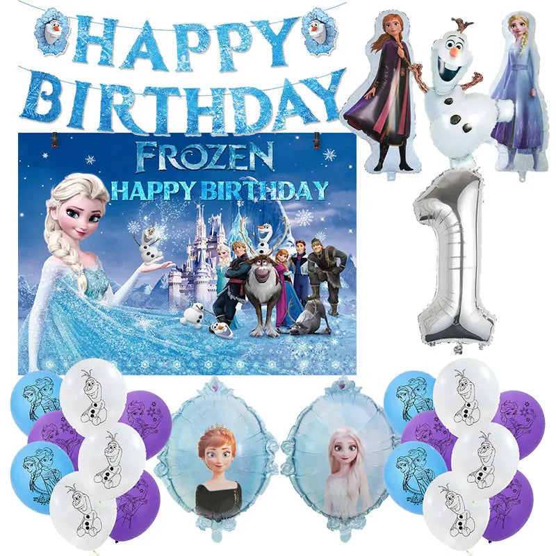 Elsa and Anna Frozen Decorations