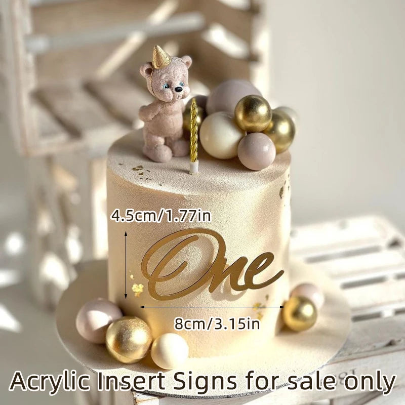 pilot bear cake decoration 15pcs