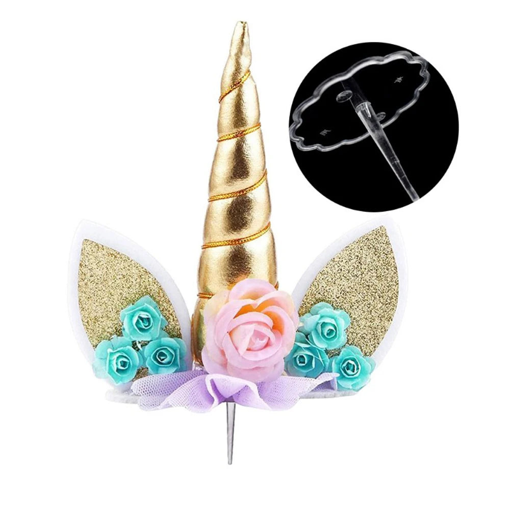Unicorn cake topper