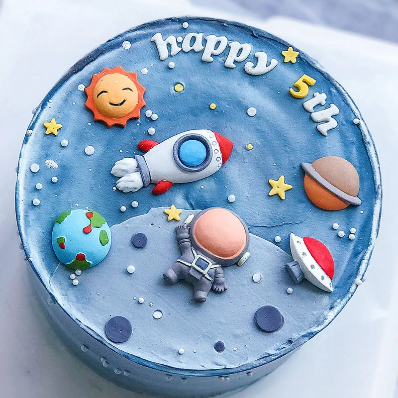 Space Astronaut cake topper decoration