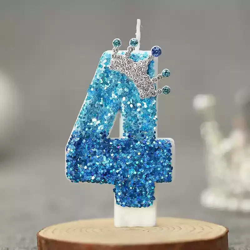 Princess crown candle