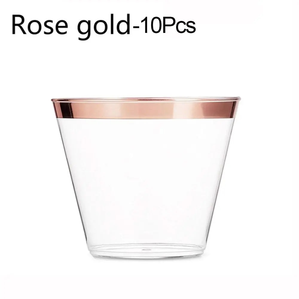 Plastic dessert cup 10/30/50pcs 50/60/90ML