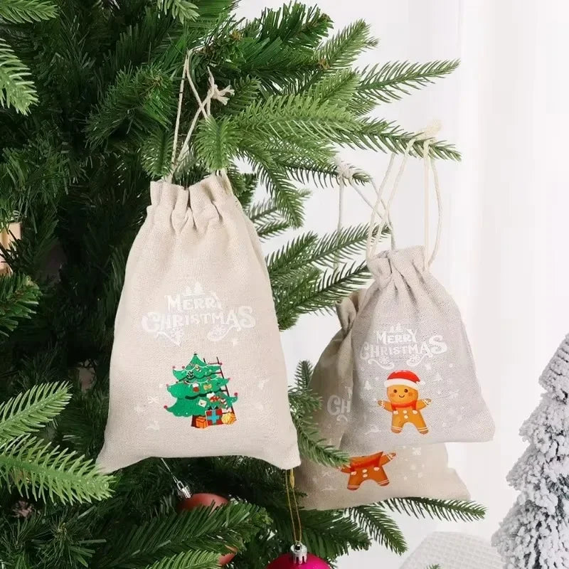 30/1pcs Snowman Candy Packaging Bags