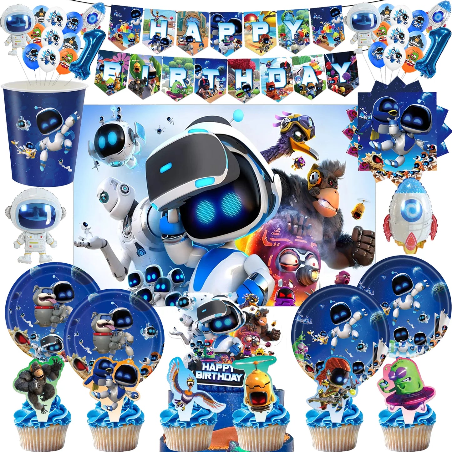 Robot Astro Boted decoration