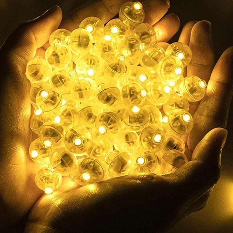 LED Luminous ball mini 100/10Pcs