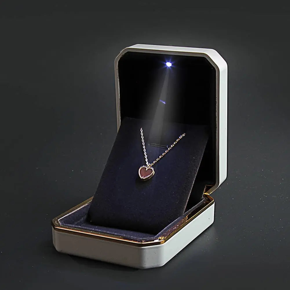 Luxury LED jewelry ring box 1 Pcs