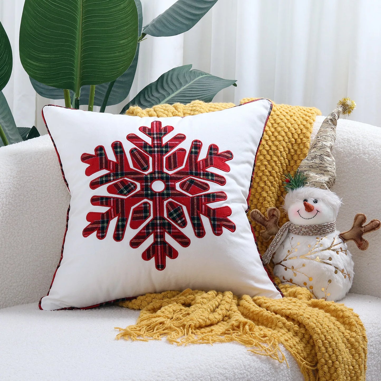 Christmas Holiday Cushion Cover 45×45cm
