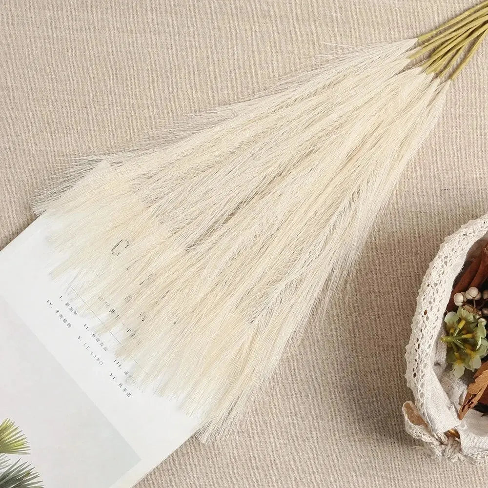 Pampas Grass Flower Bouquet 10Pcs