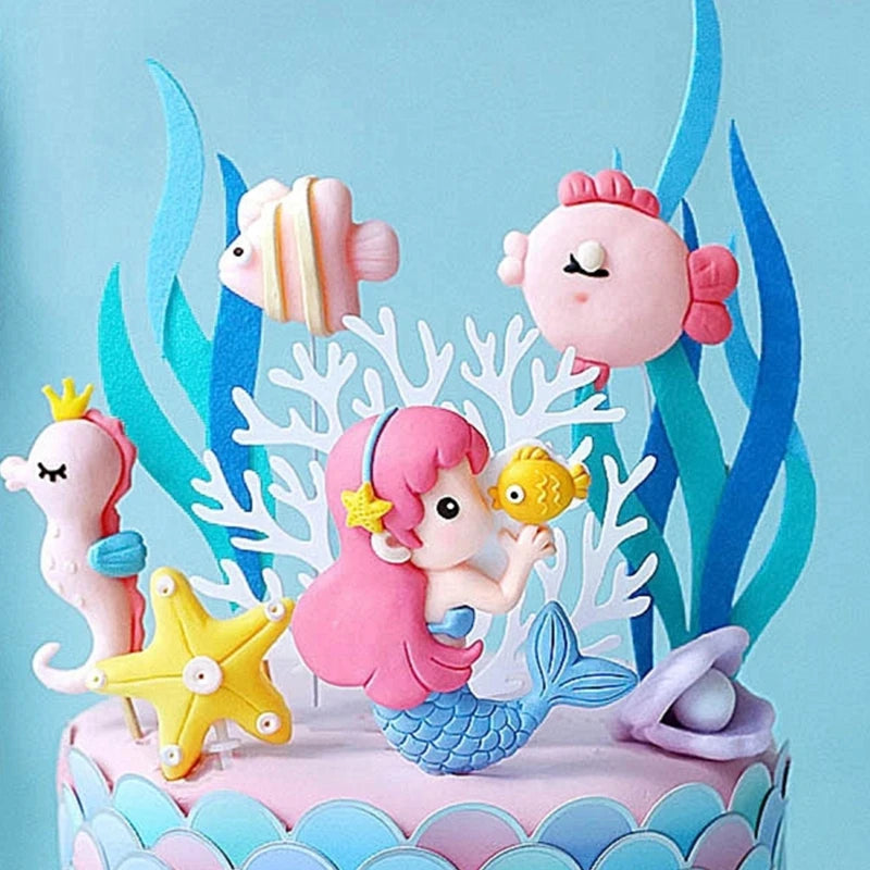 Sea Fish cake topper Decor