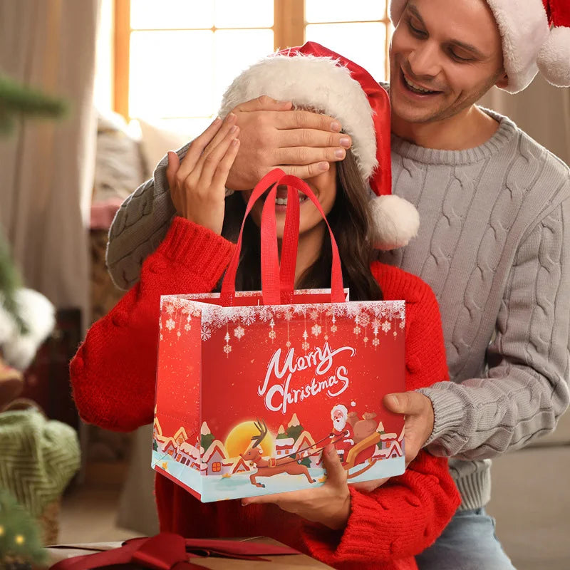 Christmas Gift Bags – 1-10PCS