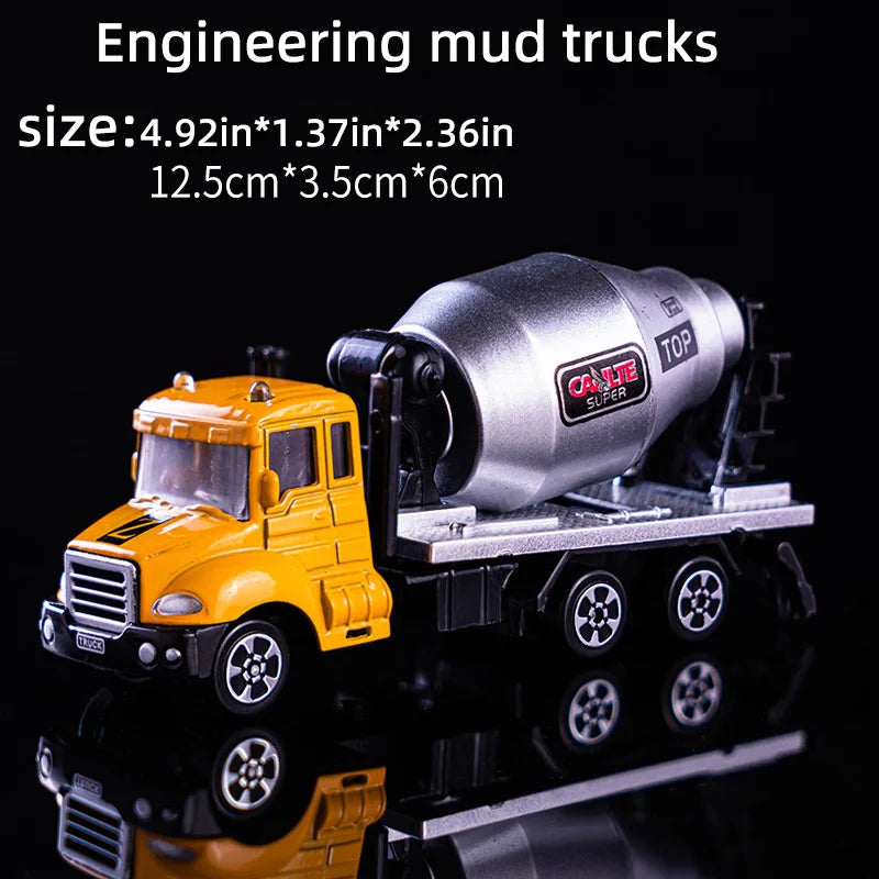 Engineering-vehicles for cake decoration