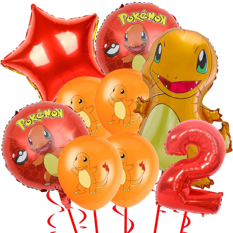 Pokemon party decoration balloons