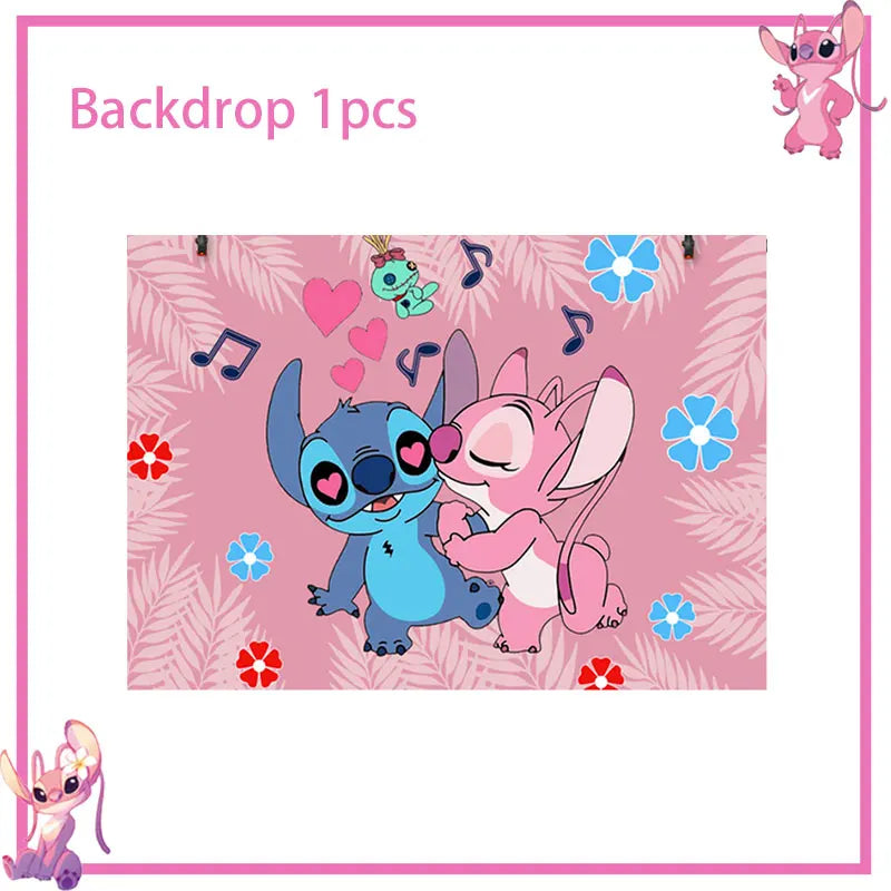Pink Lilo And Stitch