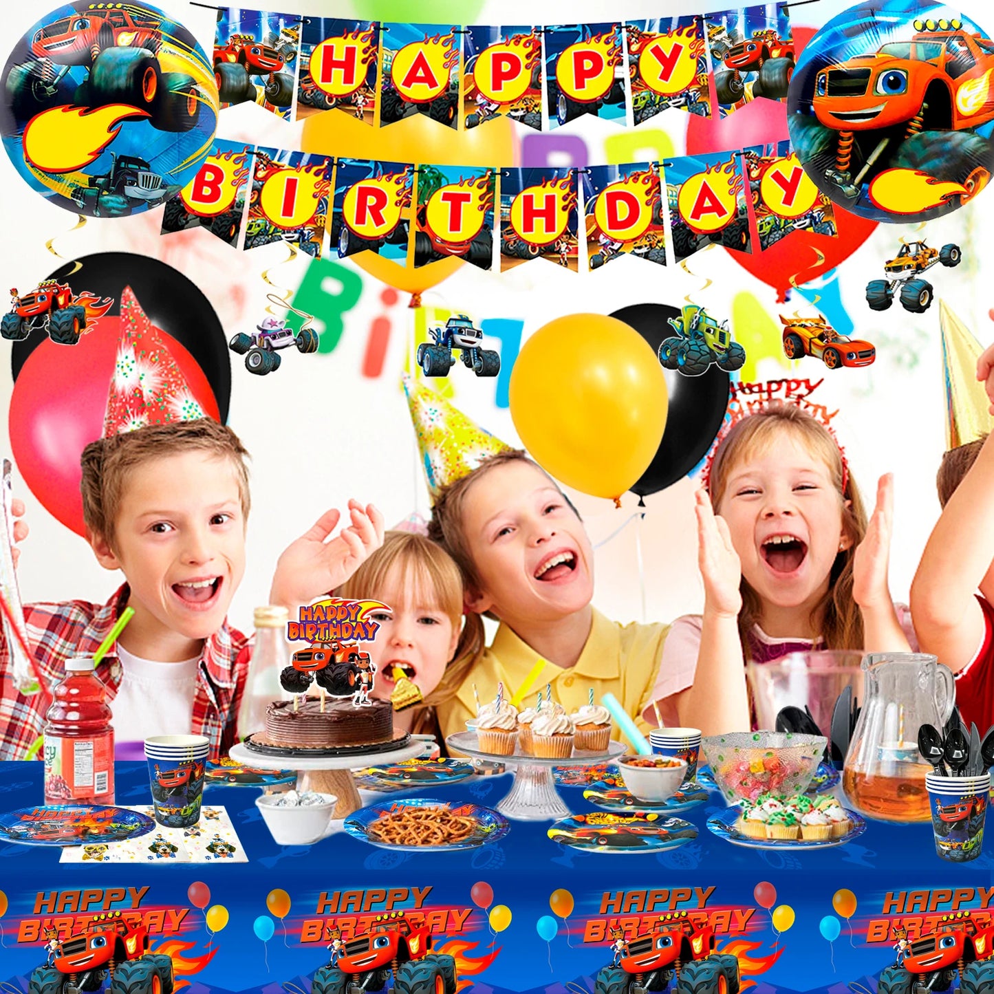 Blaze birthday kit