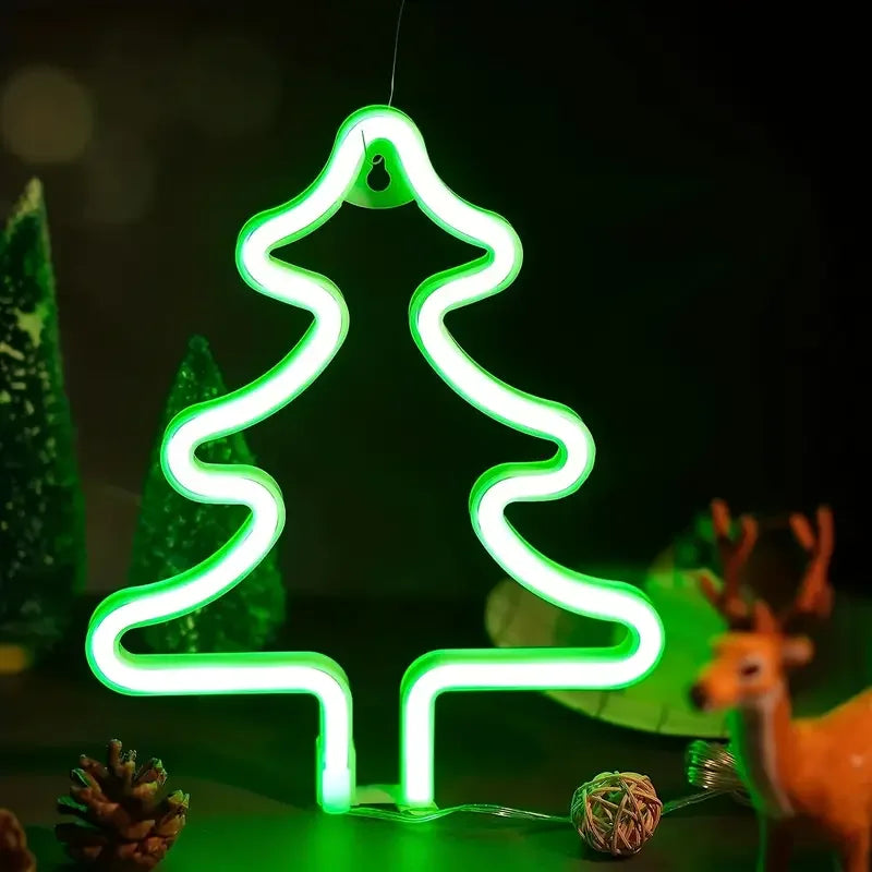1pc Christmas Neon Light Decor