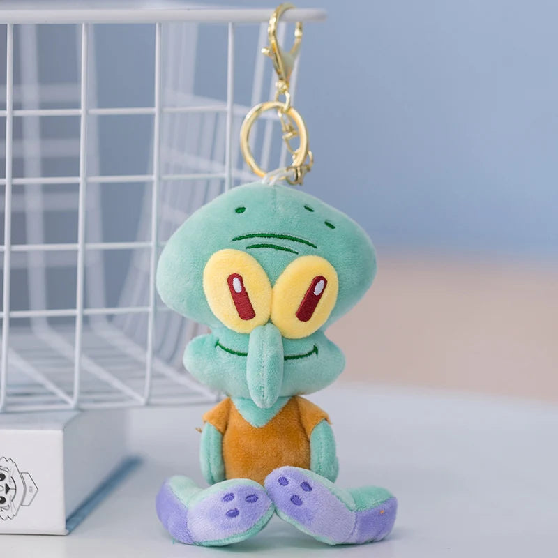 SpongeBob Kawaii Plush Keychain Set