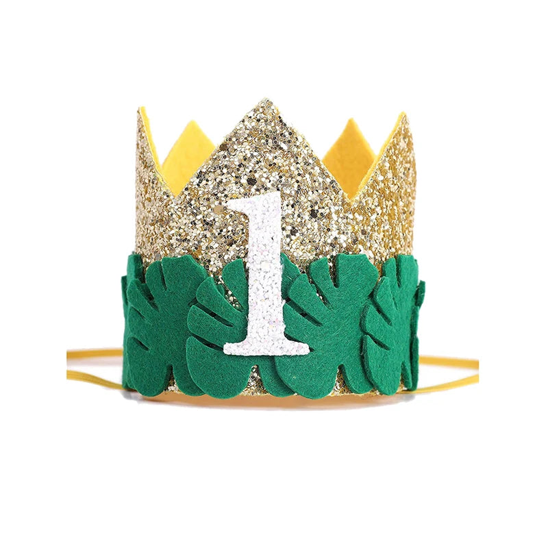 Crown hat kids 1 2 3 Year 1st