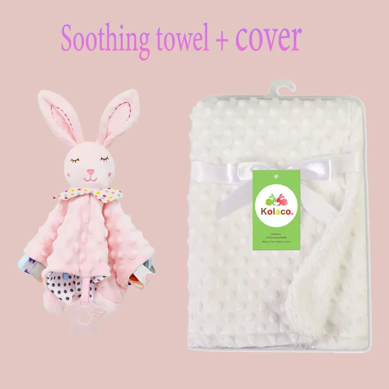 Personalized name baby blankets , stroller , sleeping dolls