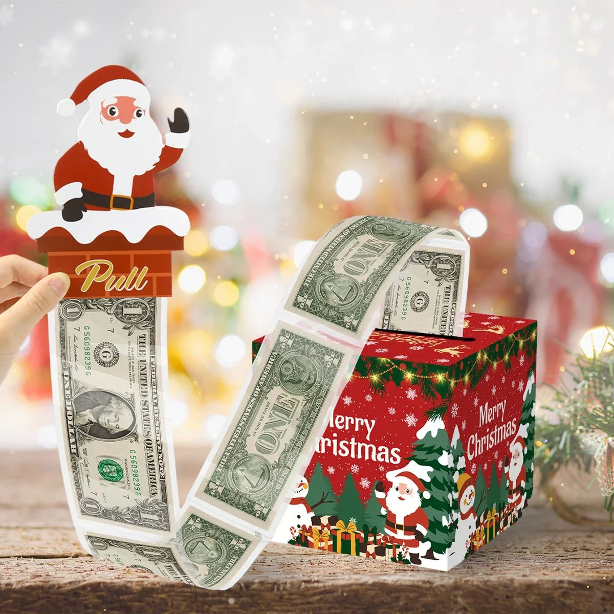 Christmas Cash Gift Box