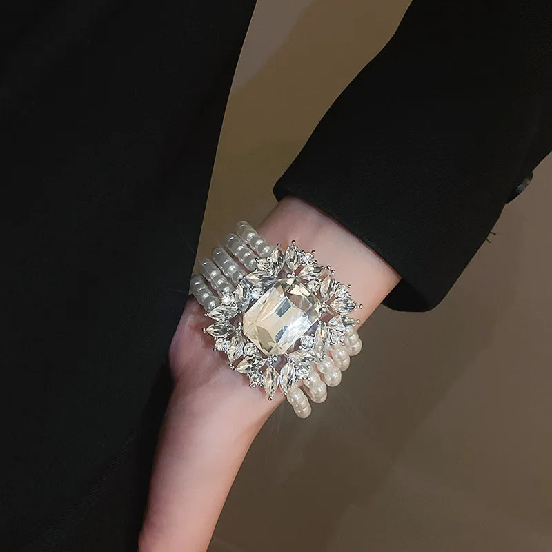 Pearl Multi-layer chain bracelets