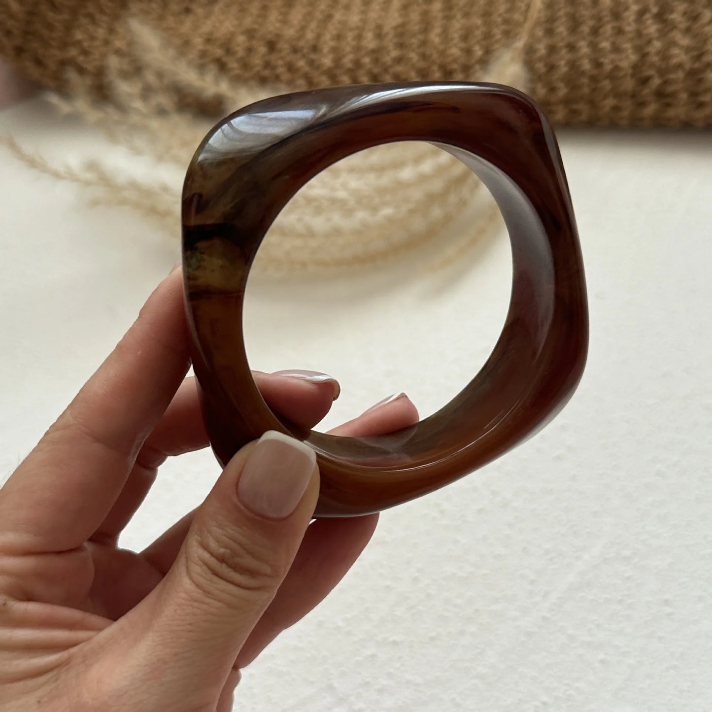 Rizana Boho Coffee bracelet