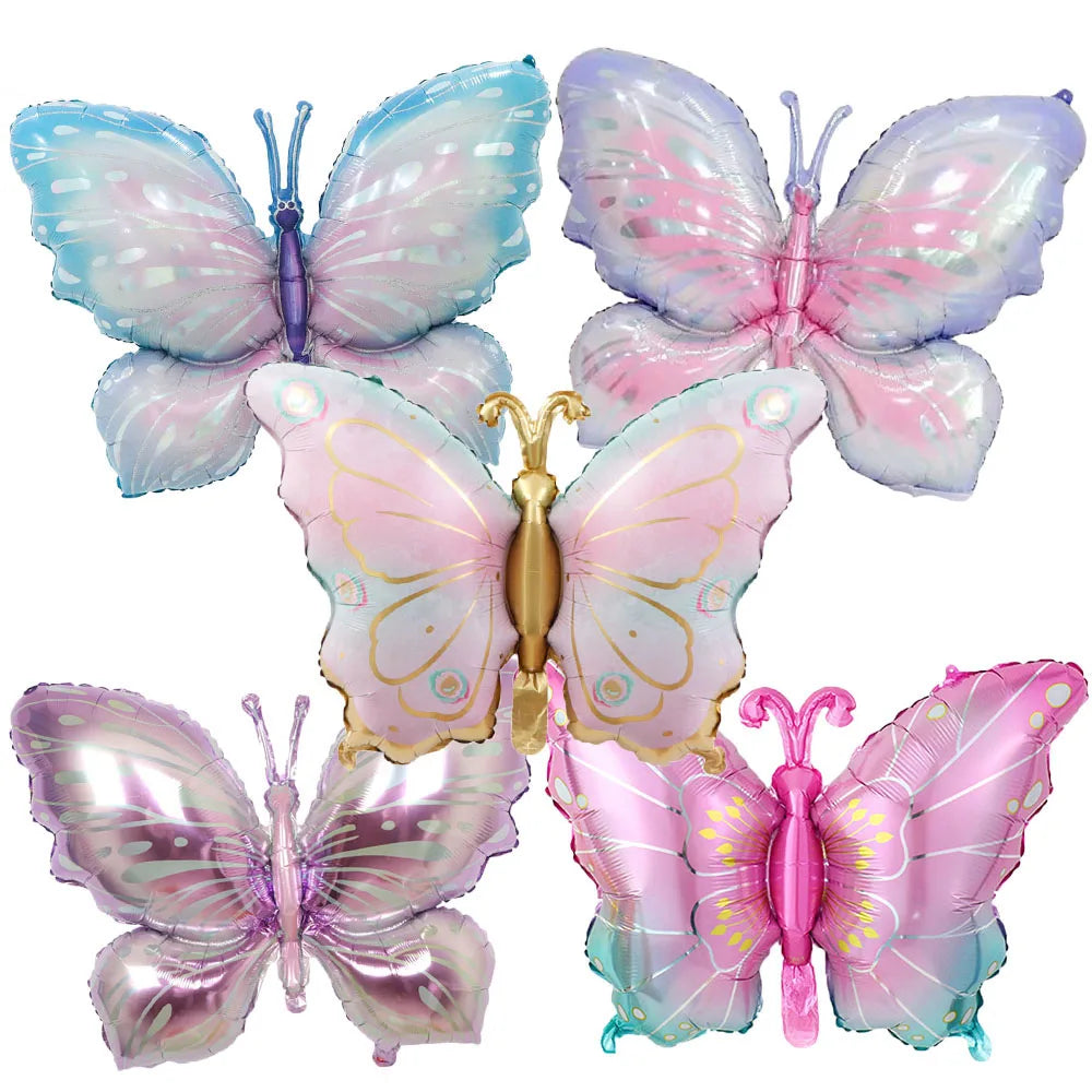 Colorful Butterfly balloons 5pcs