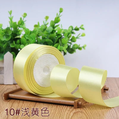 Wide Satin ribbon 22meter/roll 10mm