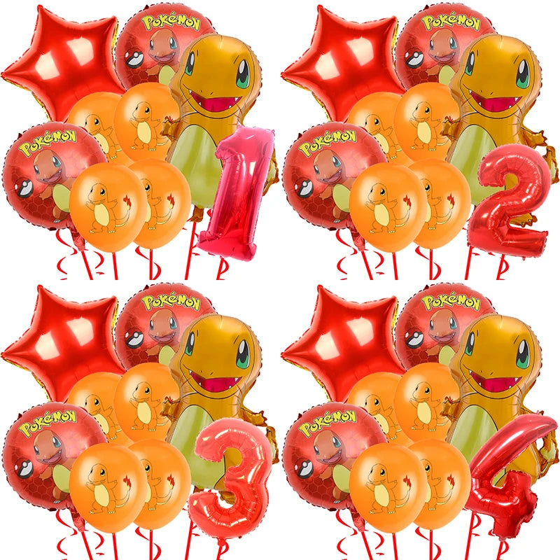 Pokemon party decoration balloons