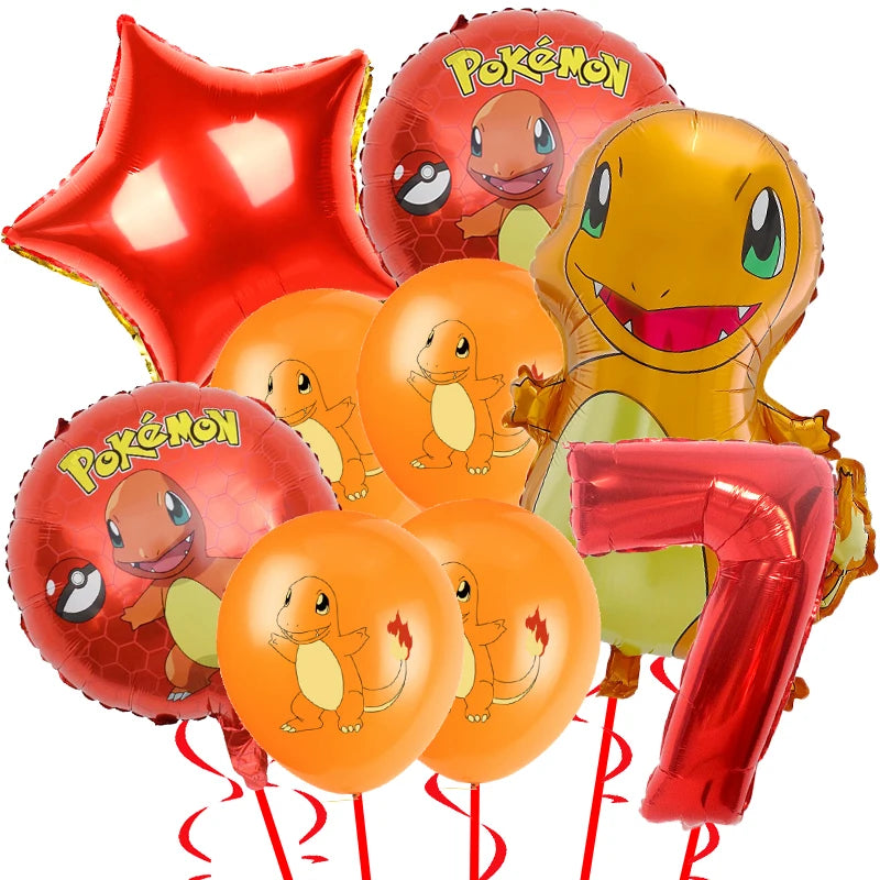 Pokemon party decoration balloons