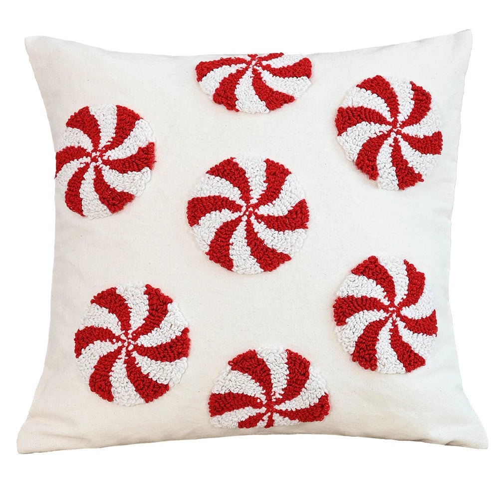 Sorino Christmas Cartoon Tufted Pillowcase