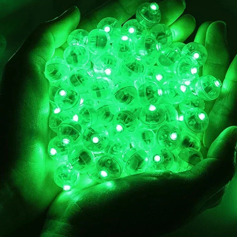 LED Luminous ball mini 100/10Pcs