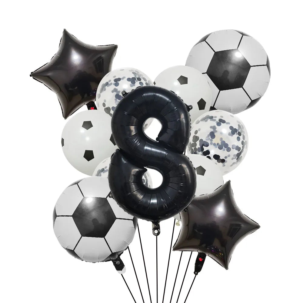 1 Set Helium Football Balloons Decorations 32Inch