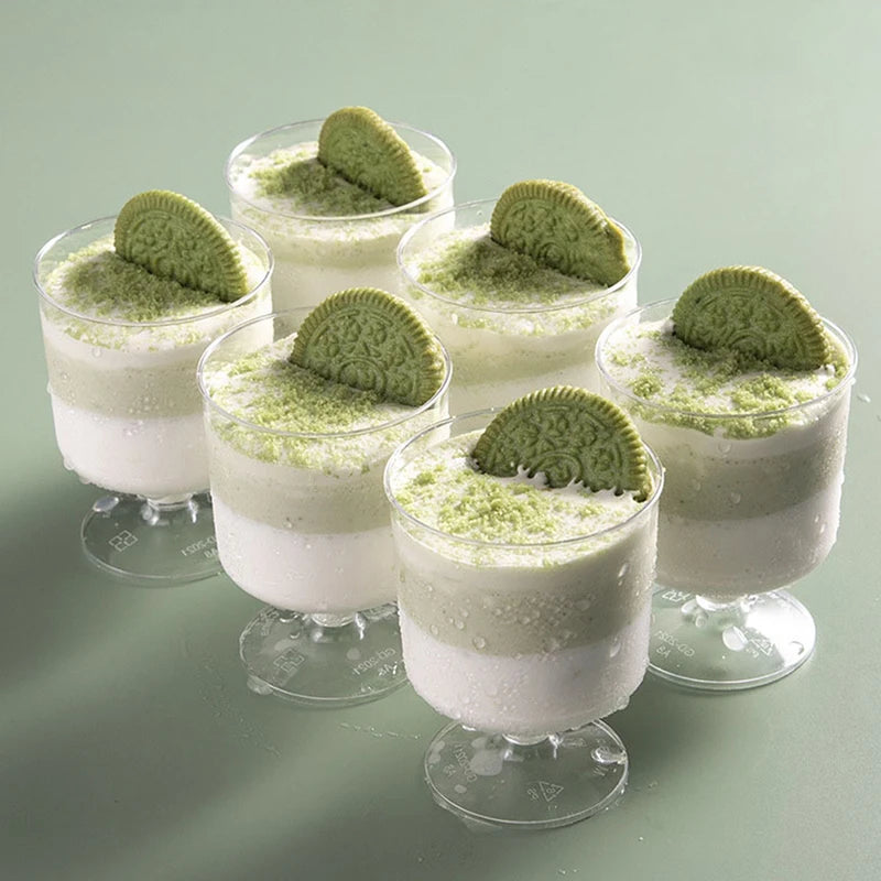 Mini disposable plastic cups 5/10pc