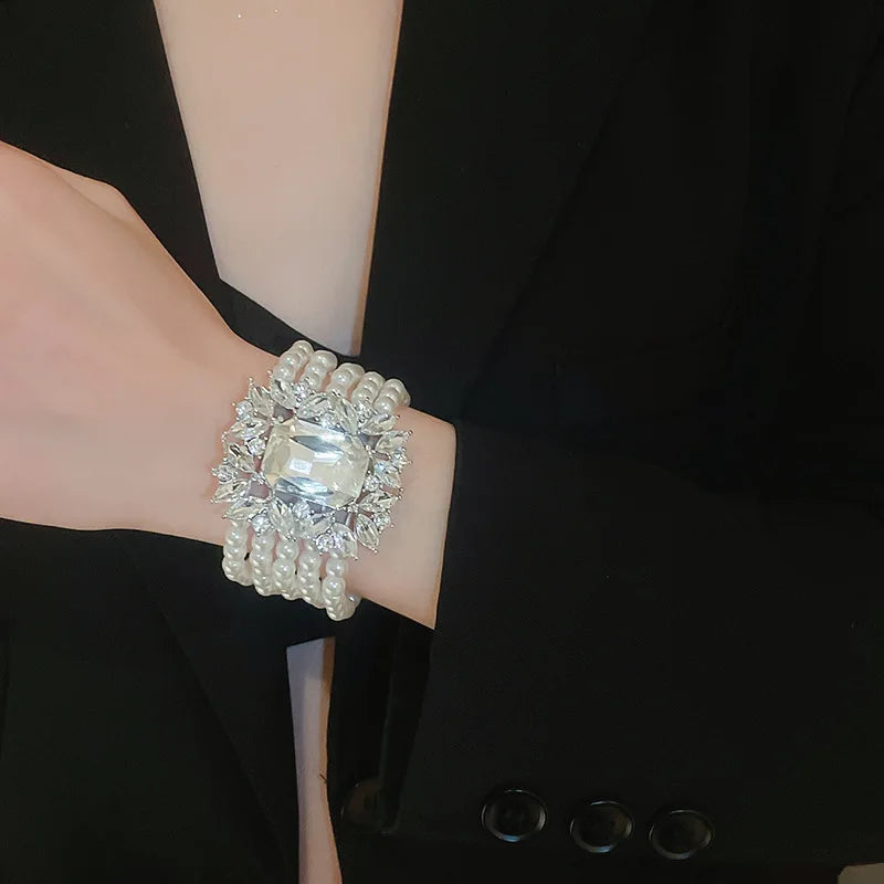 Pearl Multi-layer chain bracelets