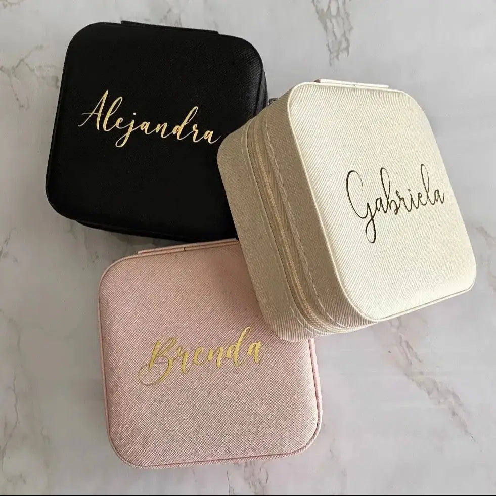 Custom name jewellery box