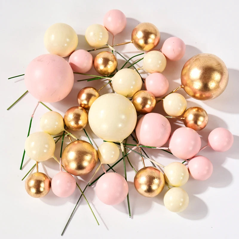 Balls for cake toppers decoration 32Pcs/set