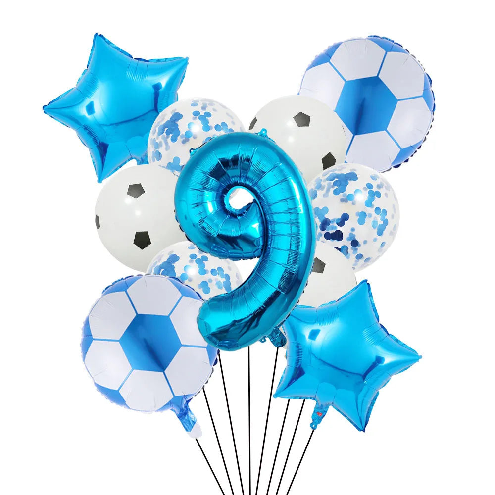 1 Set Helium Football Balloons Decorations 32Inch