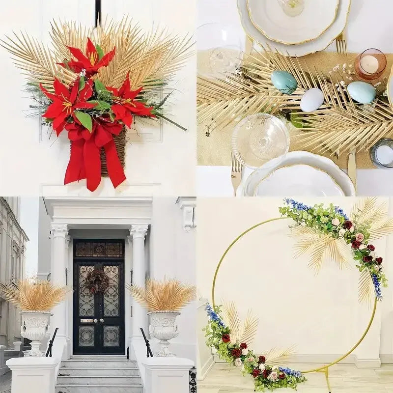Artificial Palm Leaves Tropical 5pcs