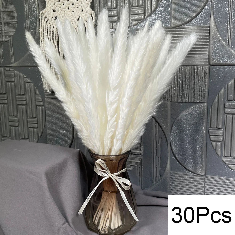 Natural Pampas Dried Flowers Bouquet