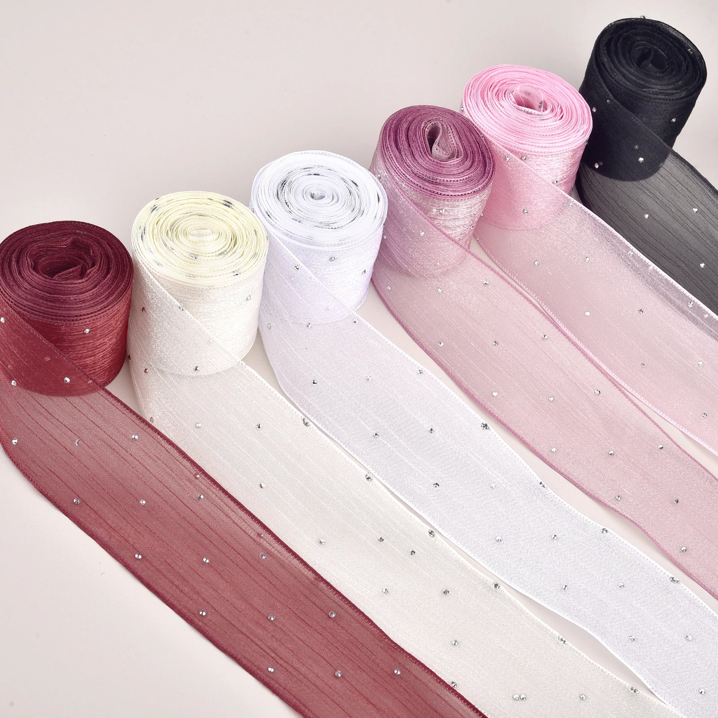 Organza ribbon 5M*4CM