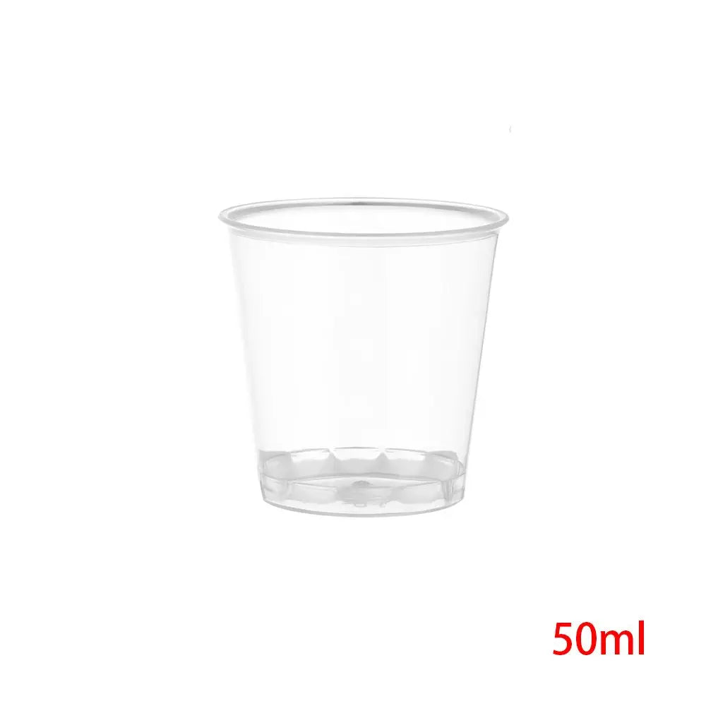 Plastic dessert cup 10/30/50pcs 50/60/90ML