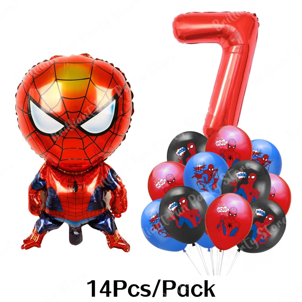 Spiderman theme decorations