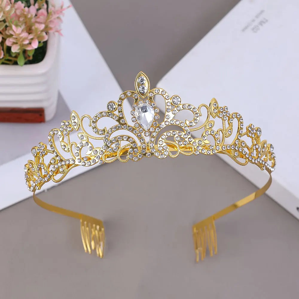 Crystal tiara Rhinestone Crown
