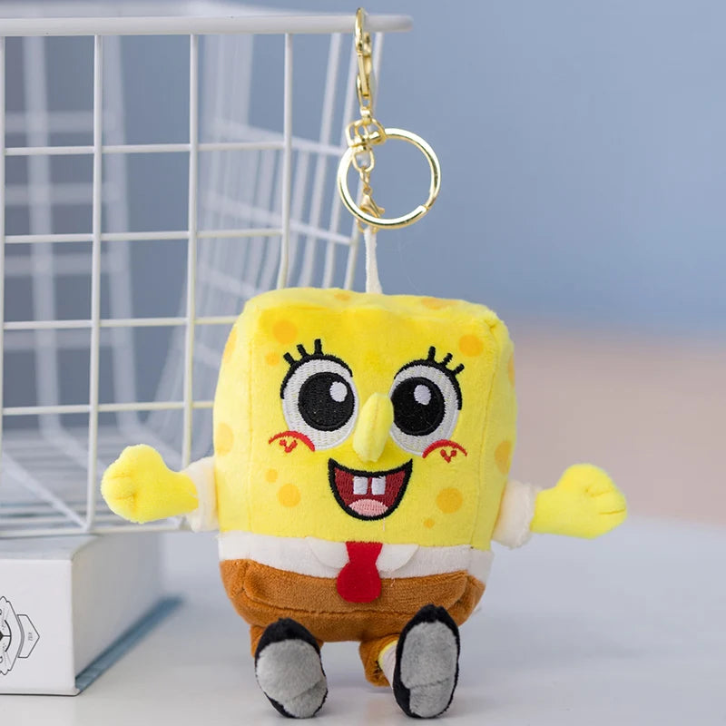 SpongeBob Kawaii Plush Keychain Set