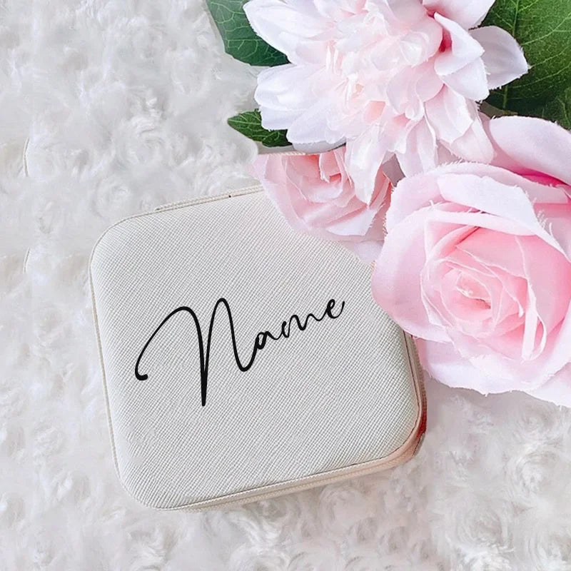 Custom name jewellery box