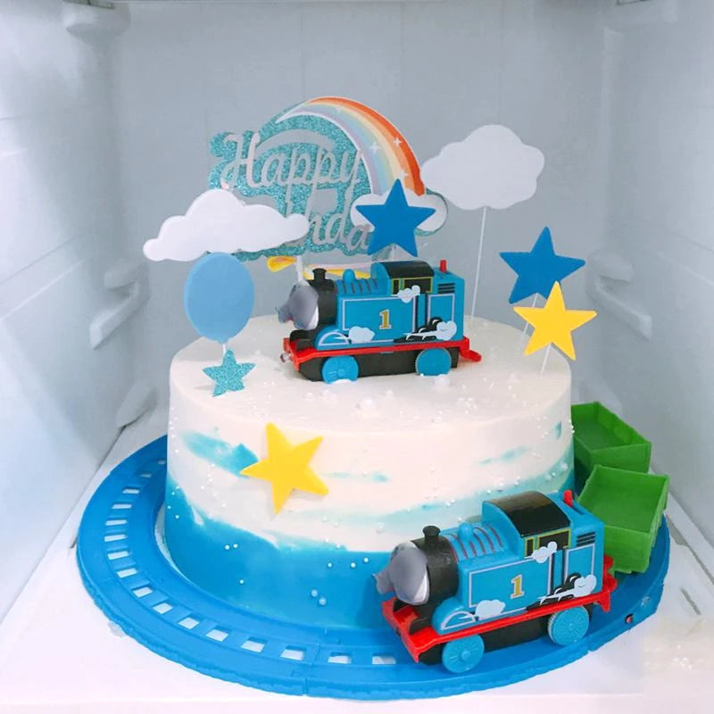 Track , Railway Train cake decoration