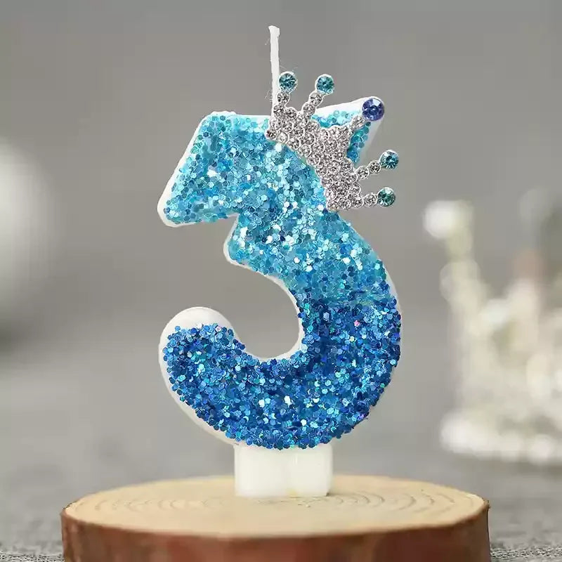 Princess crown candle