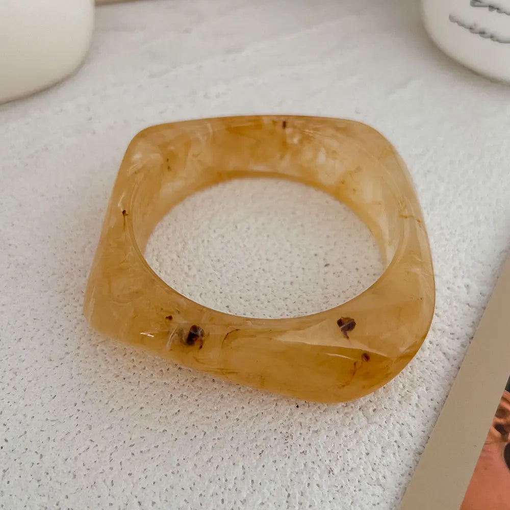 Rizana Vintage Chunky Resin Bangle
