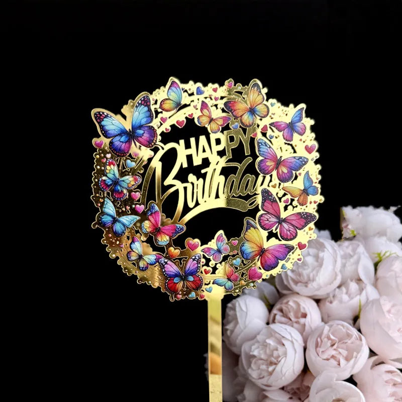New 3D Color Printing Cake Topper