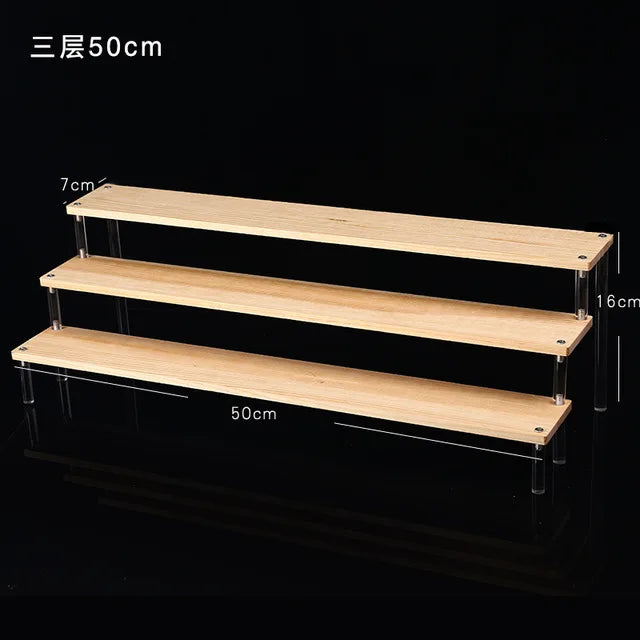 1-5 Tier Clear Acrylic Display Stand
